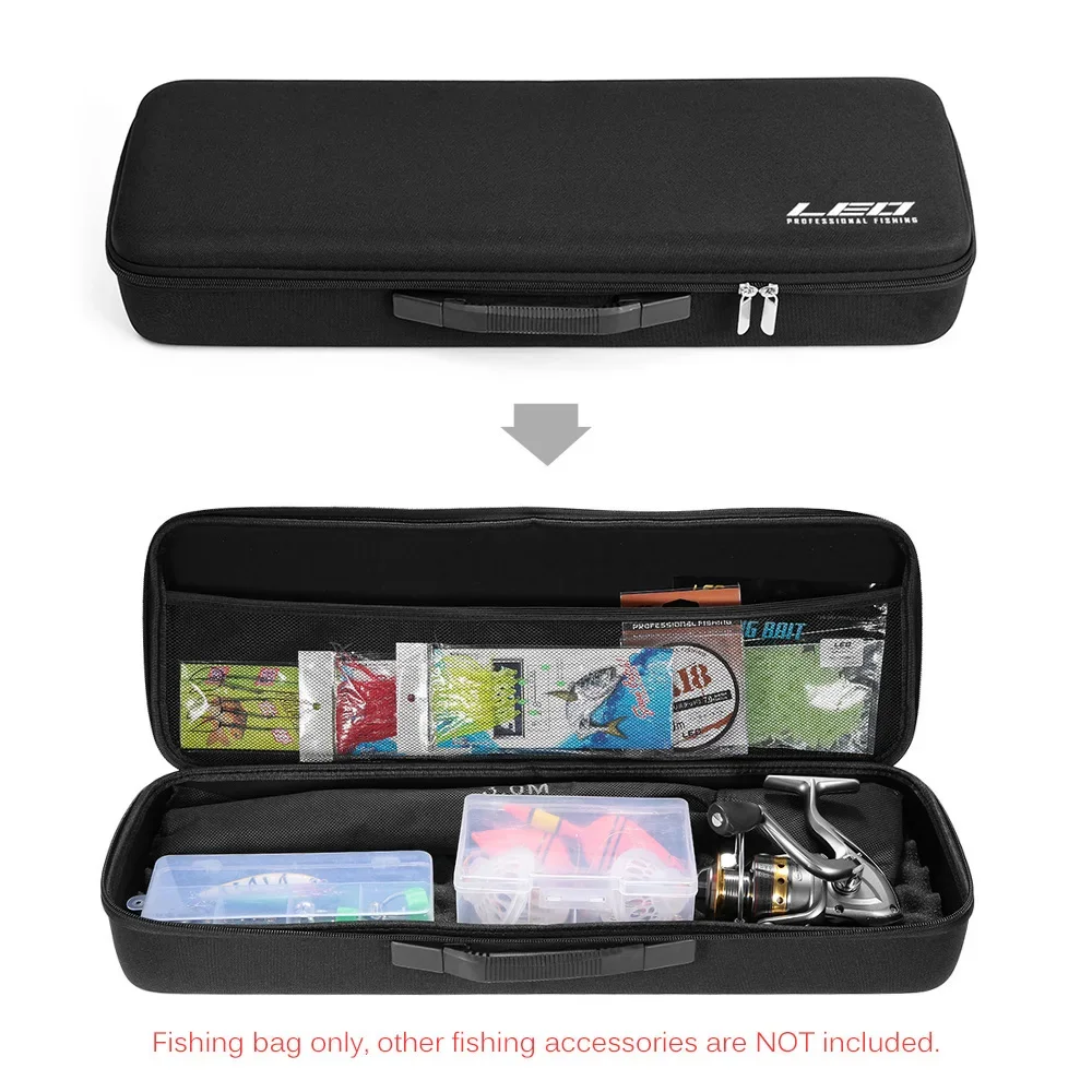 54CM/21IN Hard Shell Fishing B - огляд і ціна Fish Finder Case