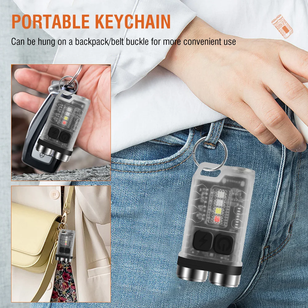 BORUiT V3 LED Keychain Portabl - огляд і ціна Fishing Light