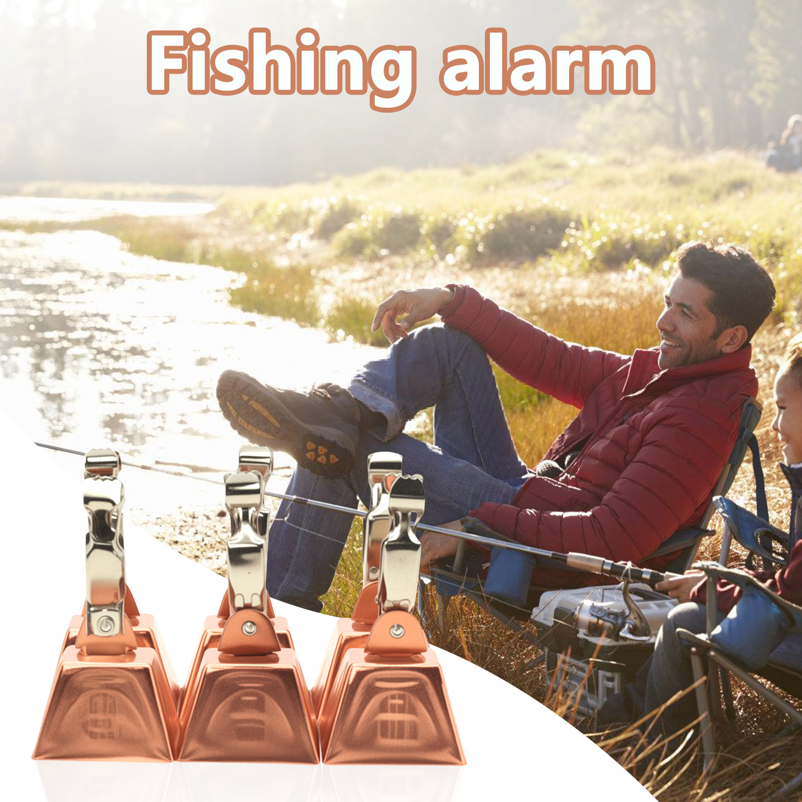 Fishing Bell Alarm Stainless S - огляд і ціна Bite Indicator