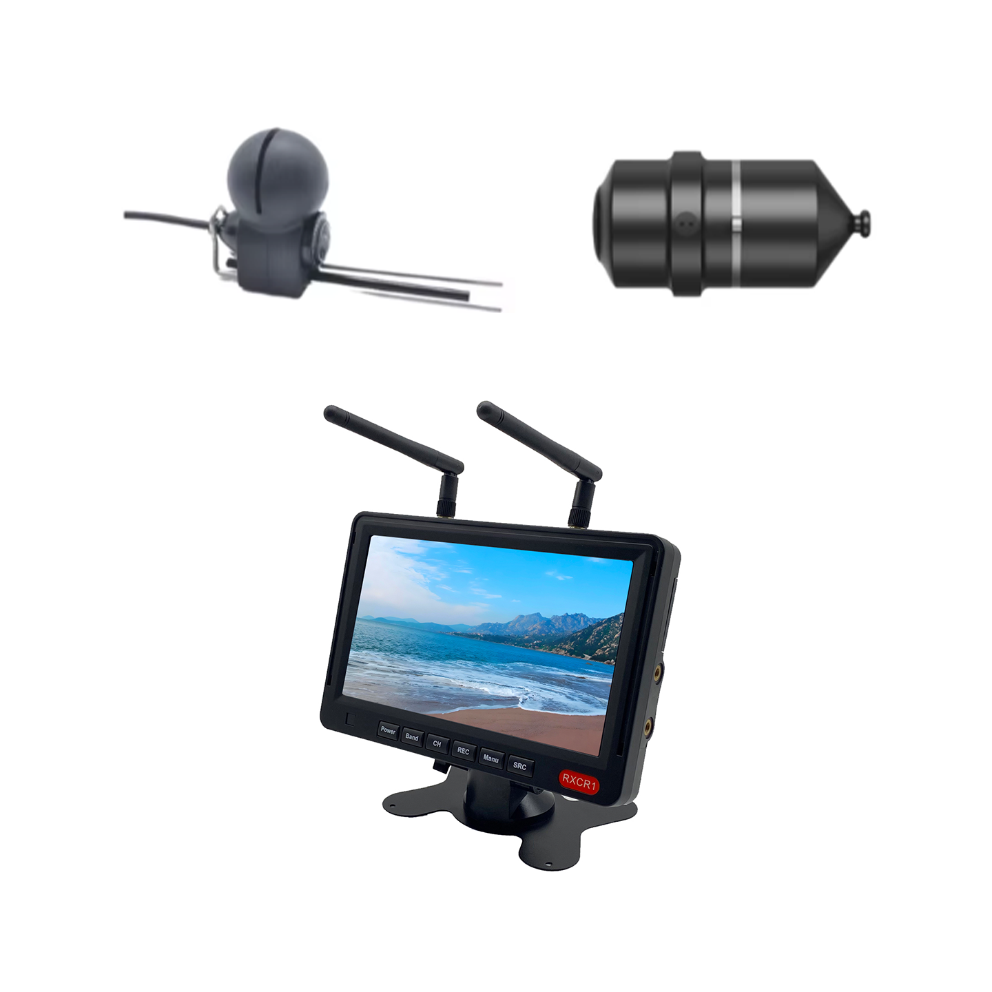 2W image transmission wireless - огляд і ціна Fishing Camera