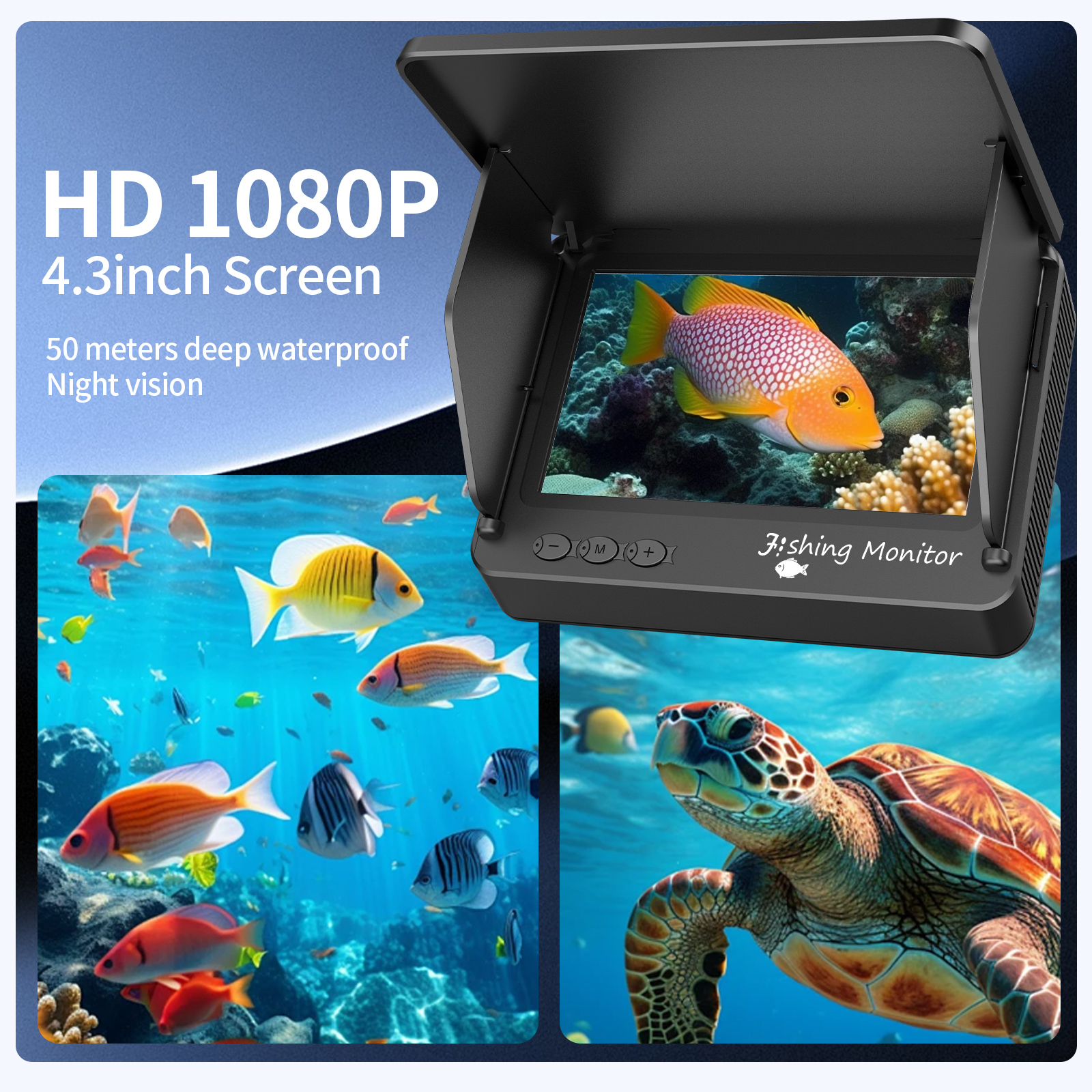 Underwater Fishing Camera 1080 - огляд і ціна Fish Finder Portable