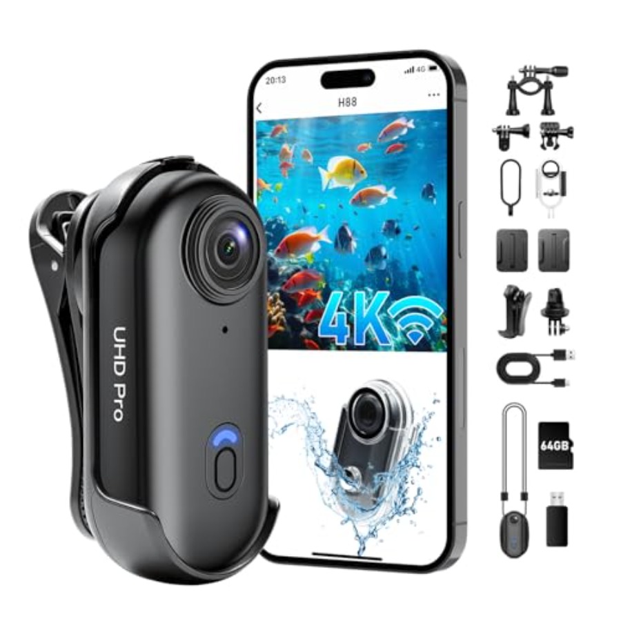 4K Action Camera for Cycling H - огляд і ціна Fishing Camera