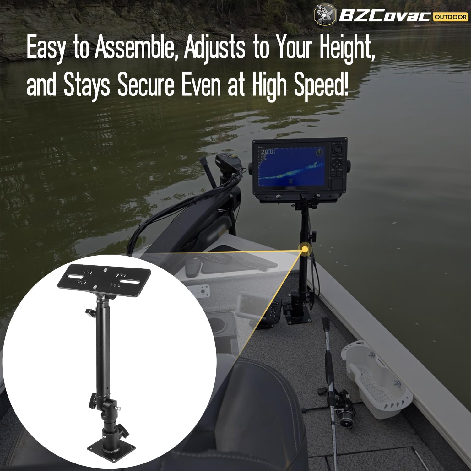 Marine Anodized Aluminum Monit - огляд і ціна Fish Finder