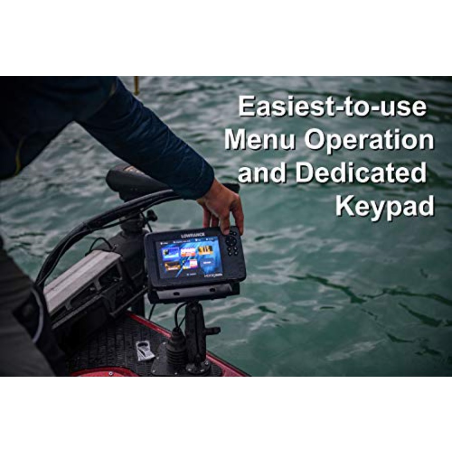 5-inch Fish Finder with SplitS - огляд і ціна Fish Finder Transducer
