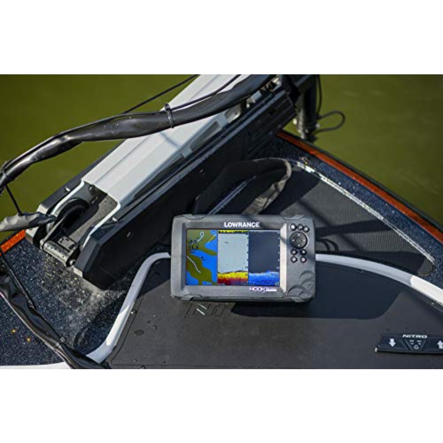 5-inch Fish Finder with SplitS - огляд і ціна Fish Finder Transducer