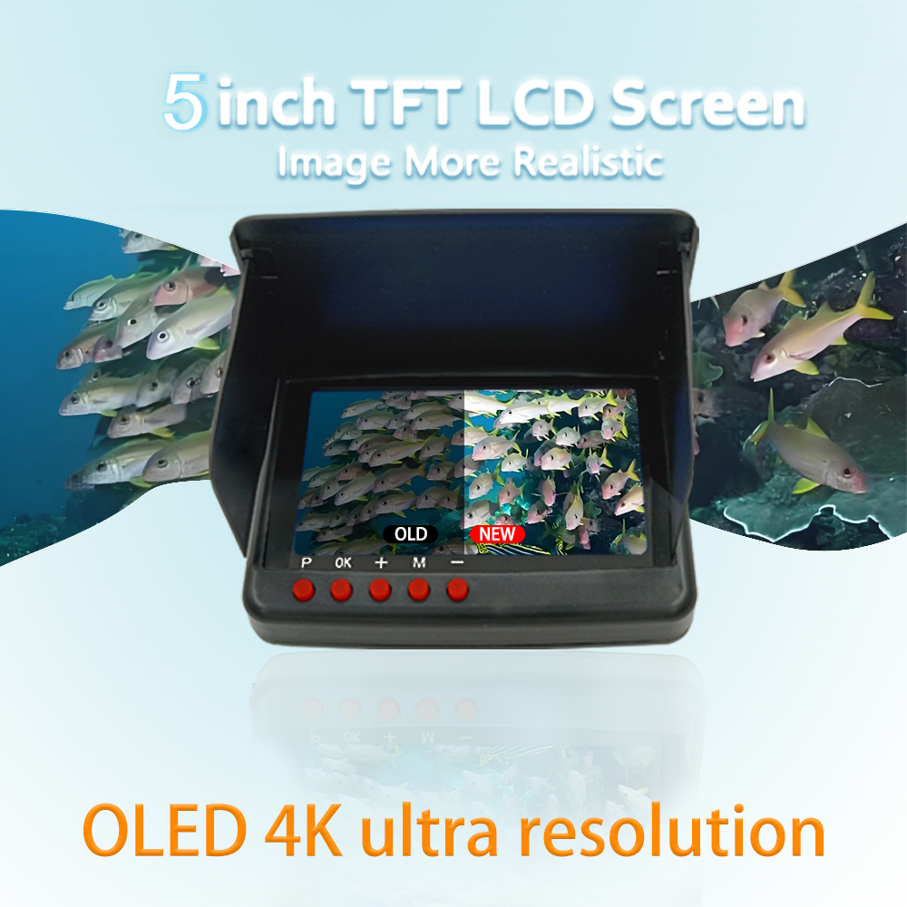 YS5A 5 Inch DVR 4K Resolution  - огляд і ціна Fishing Depth Finder