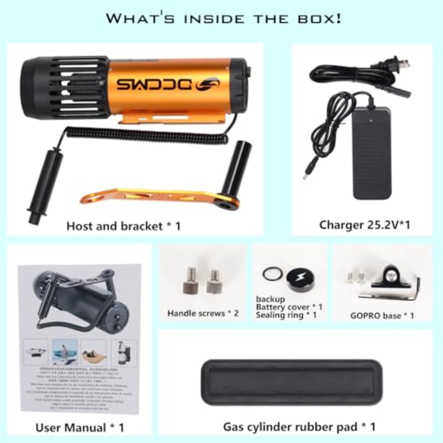 Underwater scooter for surfing - огляд і ціна Underwater Camera