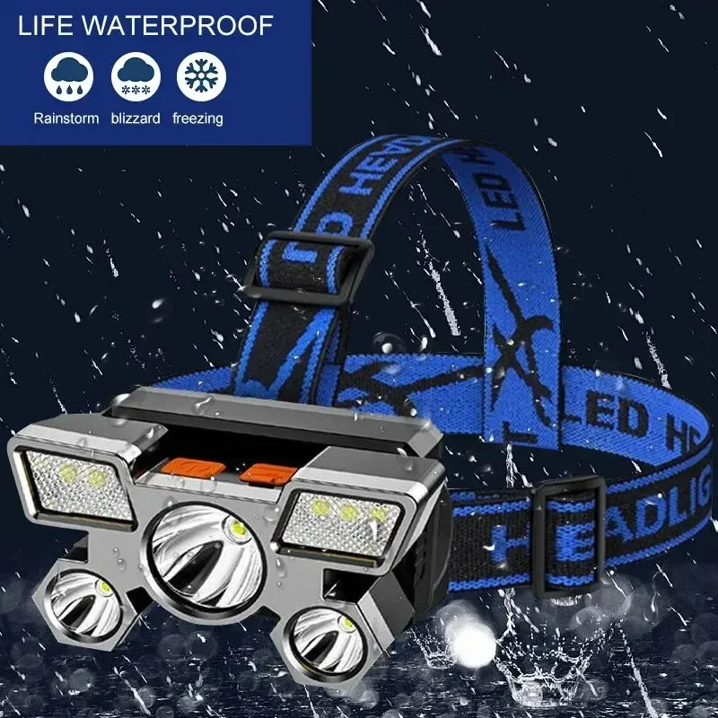 USB Rechargeable Headlamp Port - огляд і ціна Fish Finder Battery
