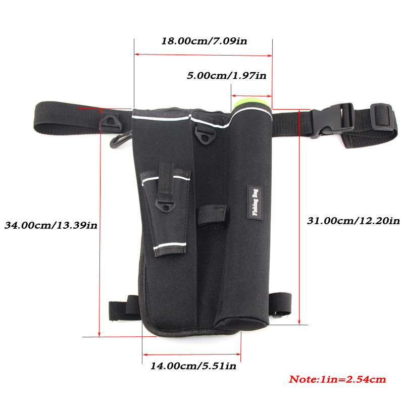 1PC Fishing Leg Bag Oxford clo - огляд і ціна Fish Finder Case