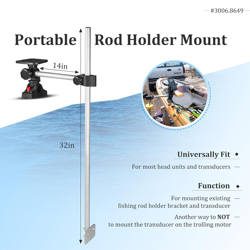 360° Rotation ,Marine Fish Fin - огляд і ціна Fish Finder Transducer