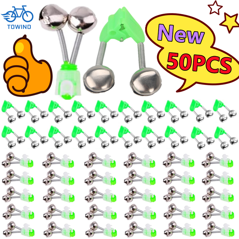 50-5PCS Double Bells Fishing I - огляд і ціна Fish Alarm