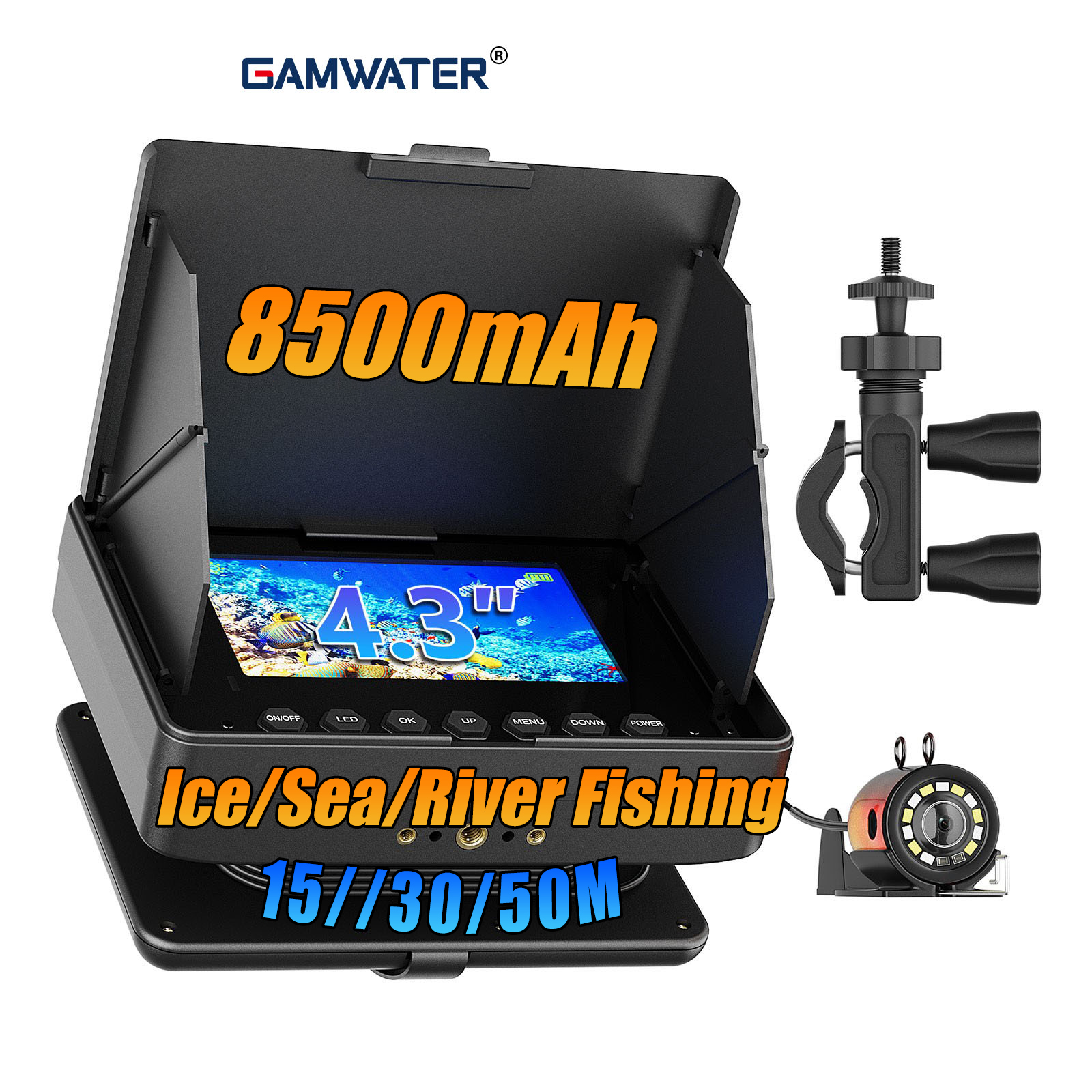 Underwater Fishing Camera - 15 - огляд і ціна Fish Finder Battery