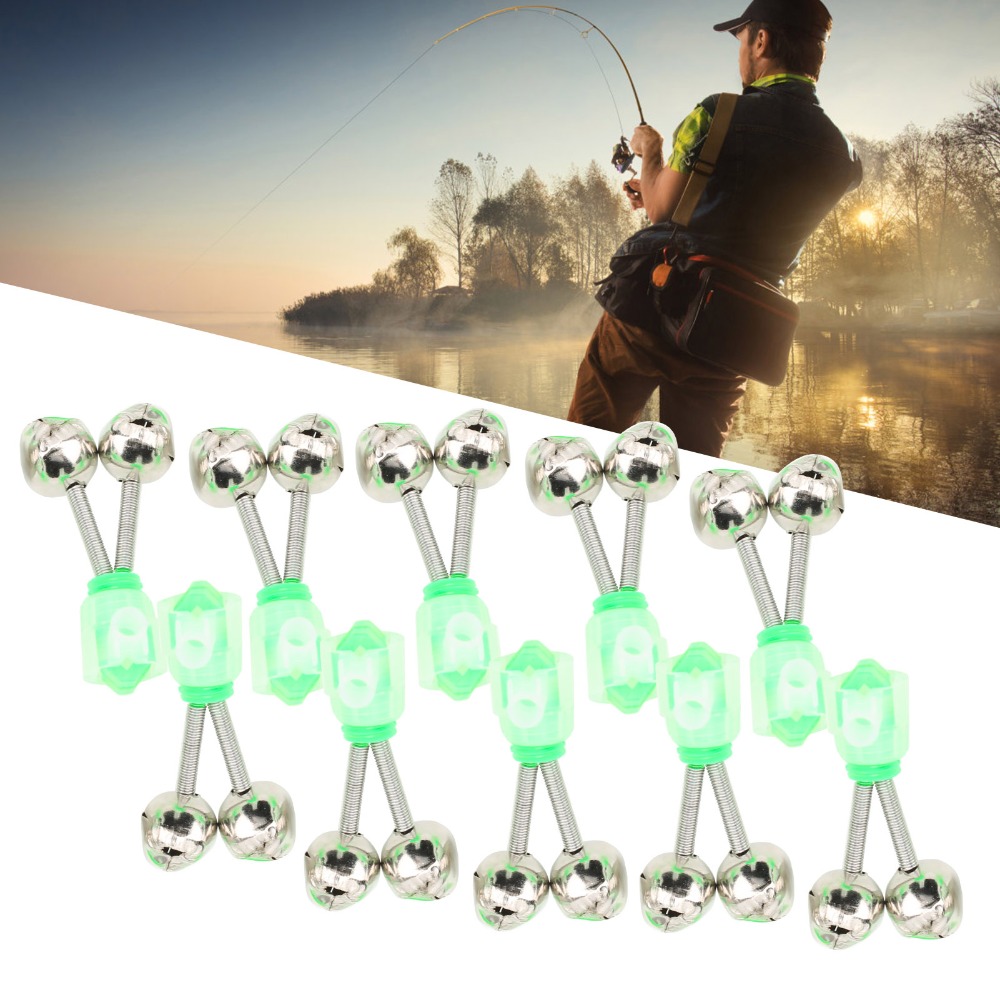50PCS Portable Twin Spiral Fis - огляд і ціна Fish Alarm