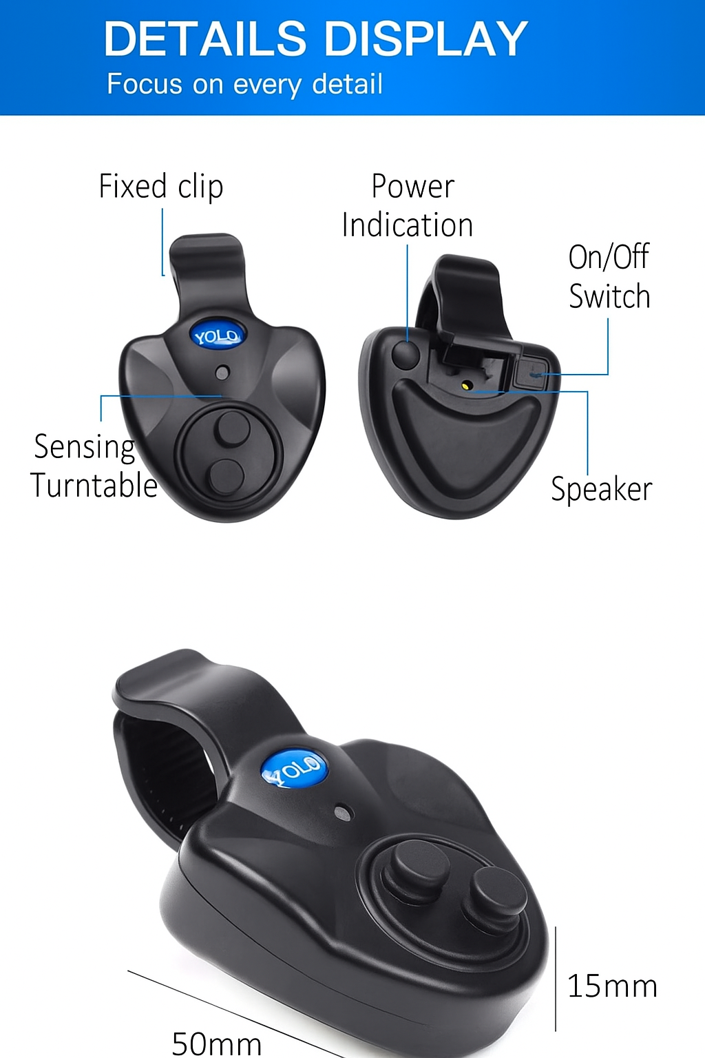 Electronic Fishing Bite Alarm  - огляд і ціна Bite Indicator