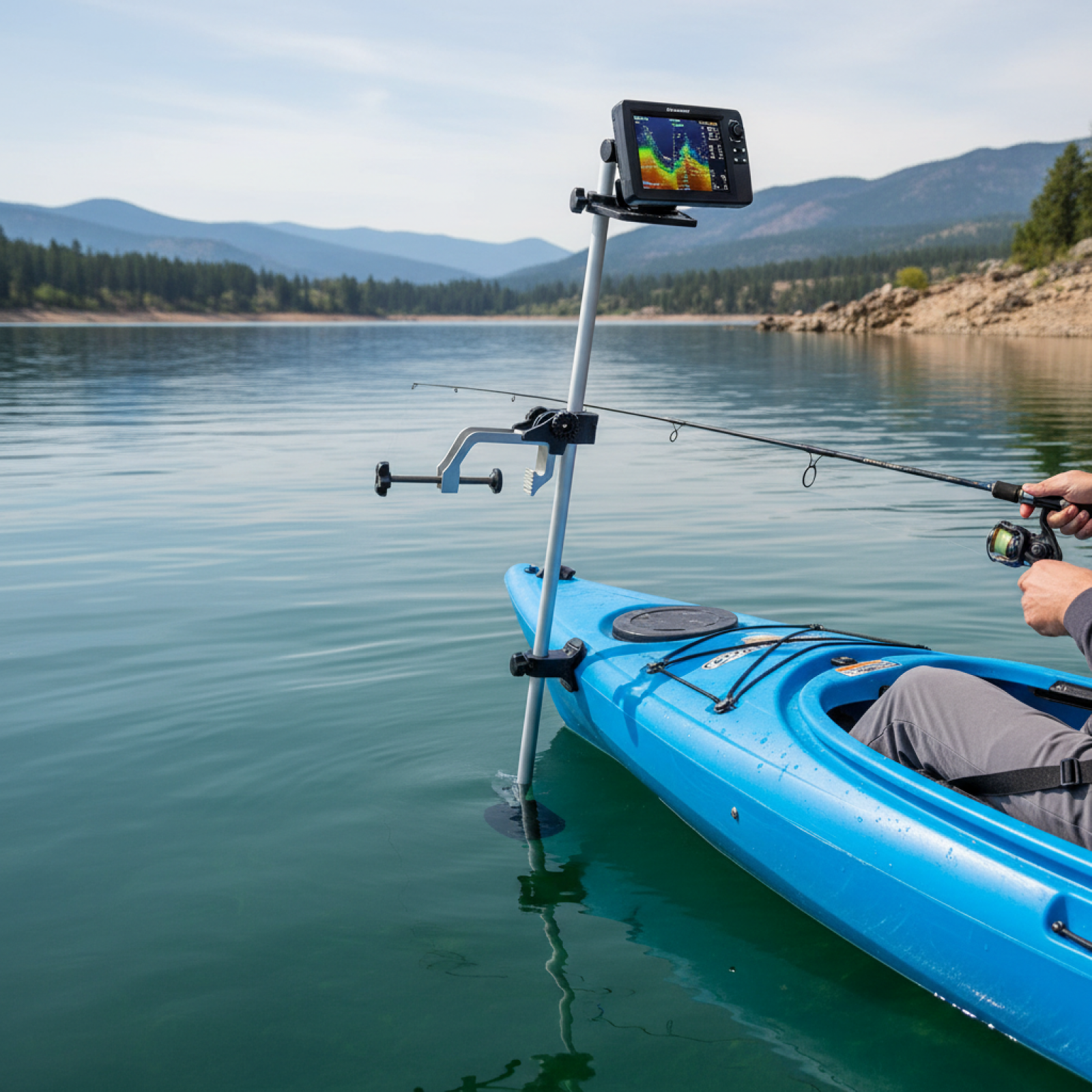 Kayak Fish Finder Mount Versat - огляд і ціна Fish Finder Mount