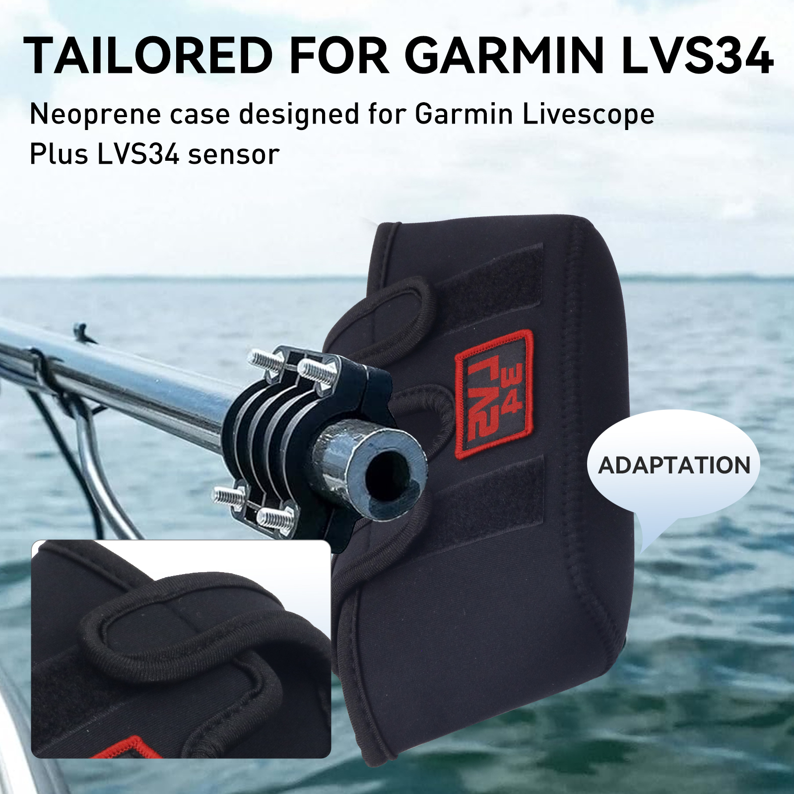 LVS34 Marine Garmin Transducer - огляд і ціна Fish Finder Case