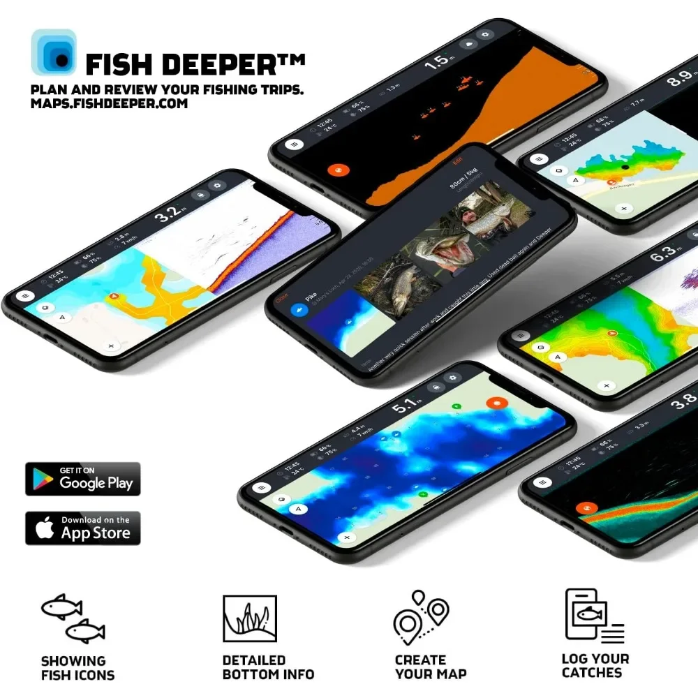 A  Chirp 2 Sonar Fish Finder - - огляд і ціна Fish Finder Portable