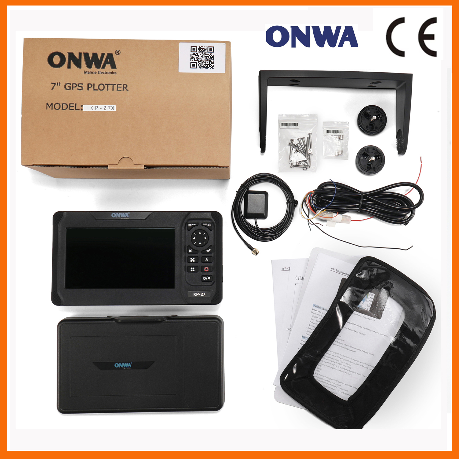 ONWA KP-27X 7-inch GPS Chart P - огляд і ціна Fish Finder Gps