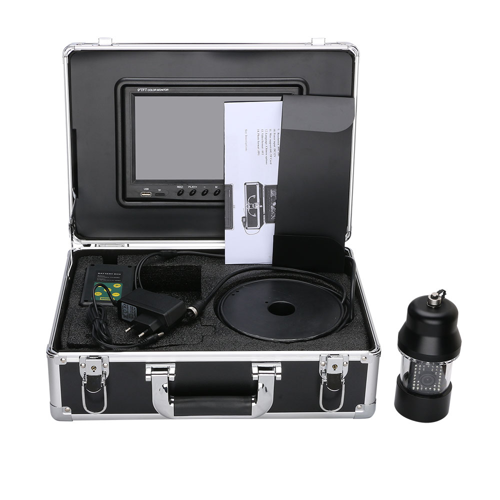 9 Inch DVR Recorder 100m Under - огляд і ціна Fishing Camera