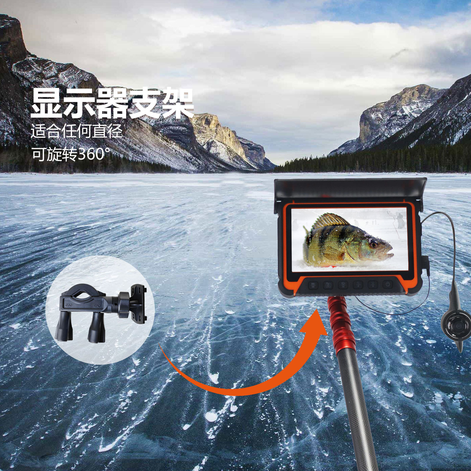 5Inch IPS Screen Underwater 15 - огляд і ціна Fishing Camera
