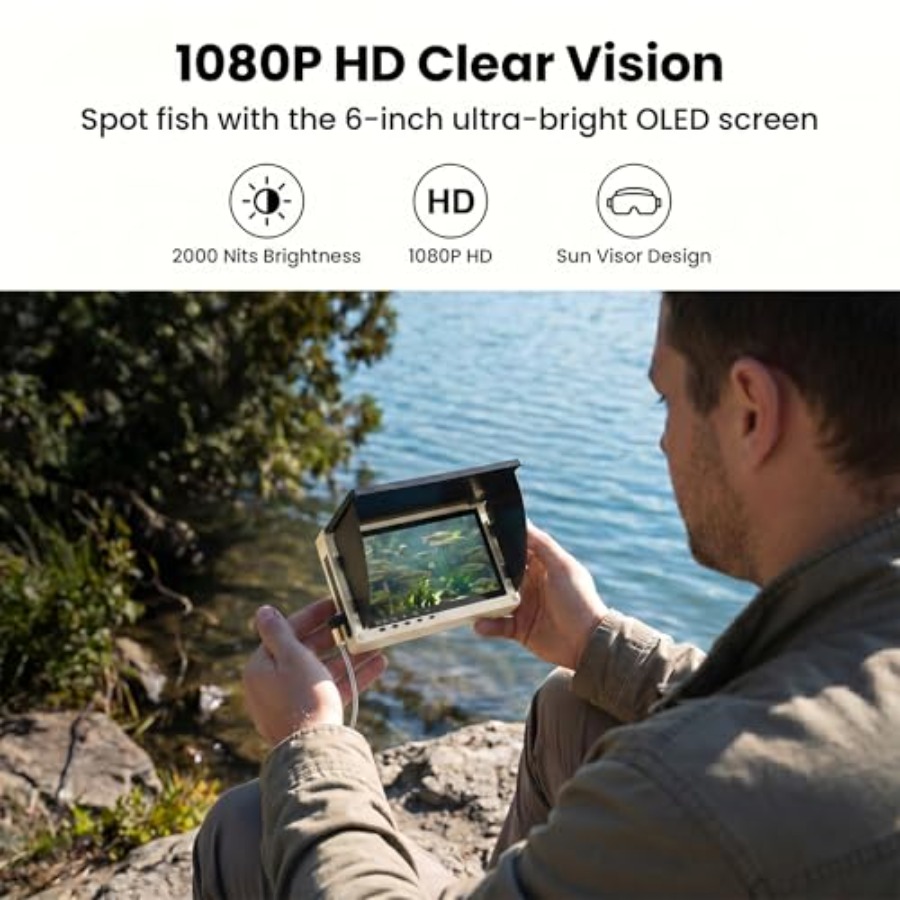 Underwater Fishing Finder Came - огляд і ціна Fish Finder Portable