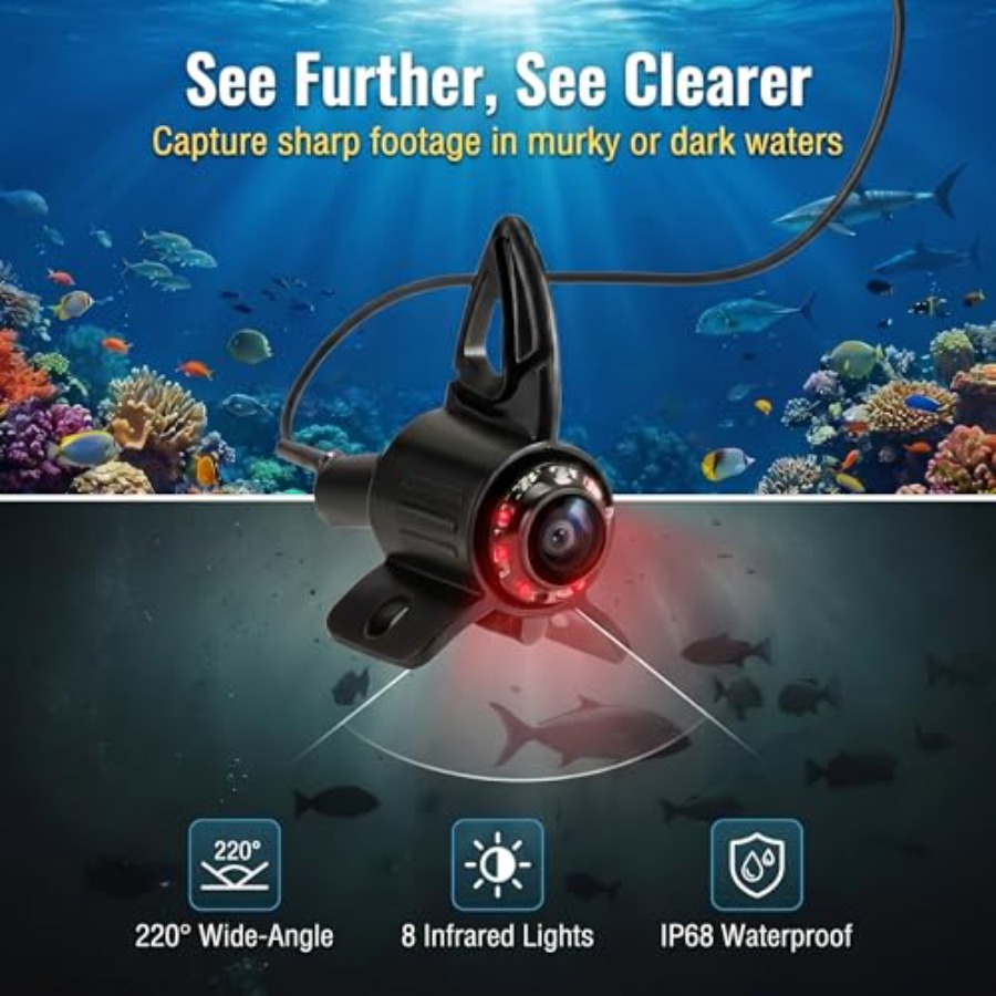 Underwater Fishing Finder Came - огляд і ціна Fish Finder Portable