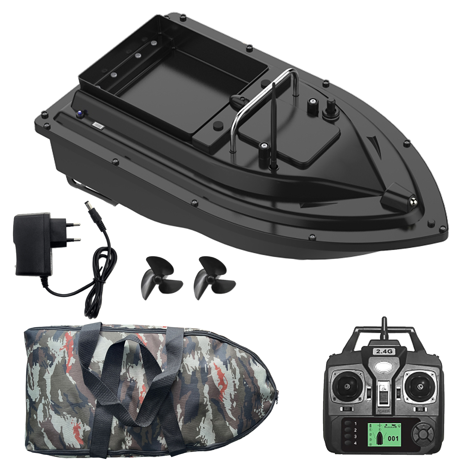 D16E GPS Fishing Bait Boat wit - огляд і ціна Fishing Gps