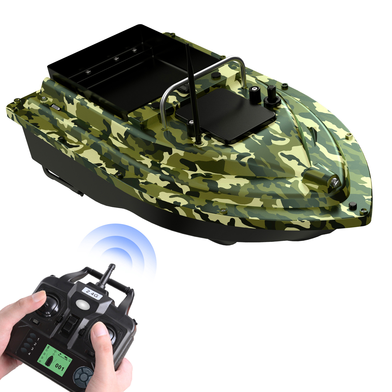 D16E GPS Fishing Bait Boat wit - огляд і ціна Fishing Gps