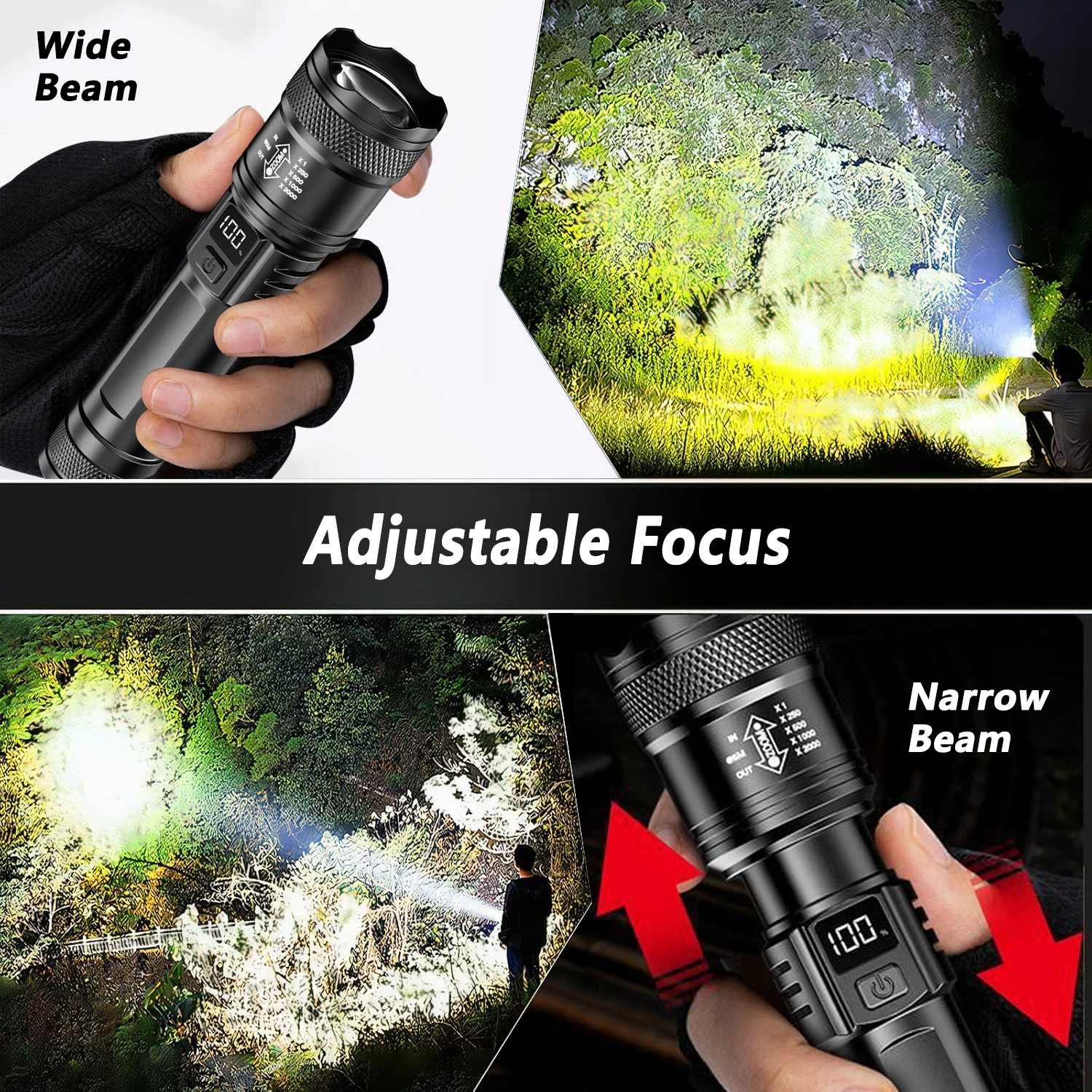 Ultra Bright LED Flashlight 20 - огляд і ціна Fishing Light