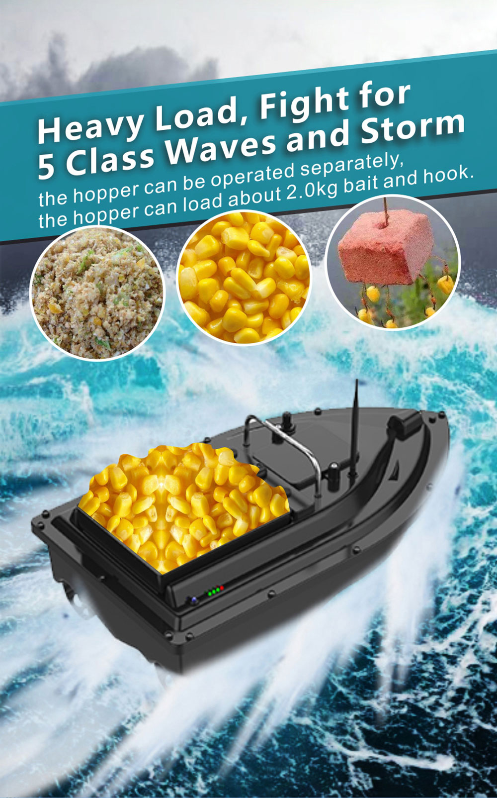 Bait Boat With GPS Positioning - огляд і ціна Fishing Gps