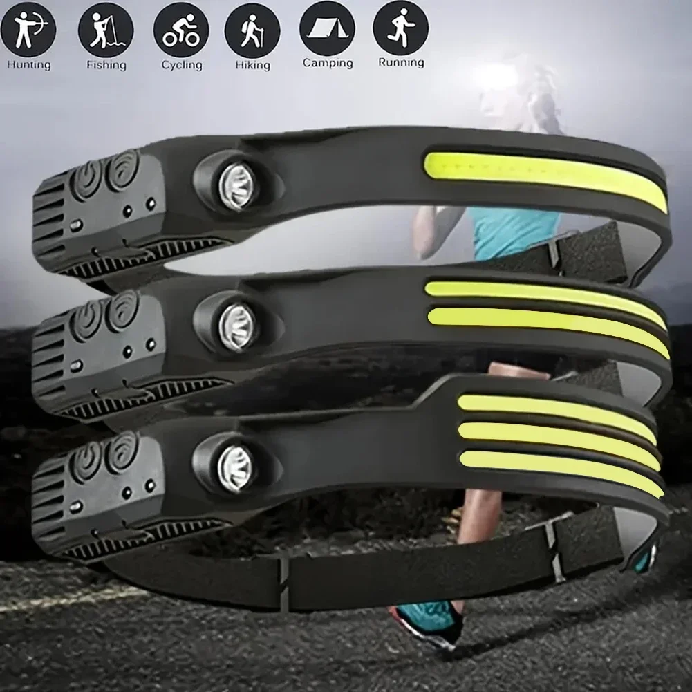 LED Sensor Headlamp USB Rechar - огляд і ціна Fish Finder Battery