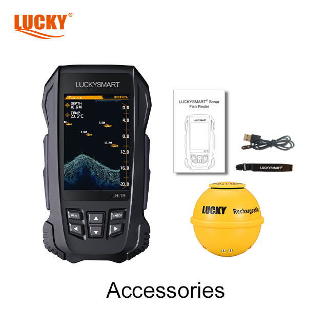 LUCKYSMART LH-1B Wireless Port - огляд і ціна Fish Finder Portable