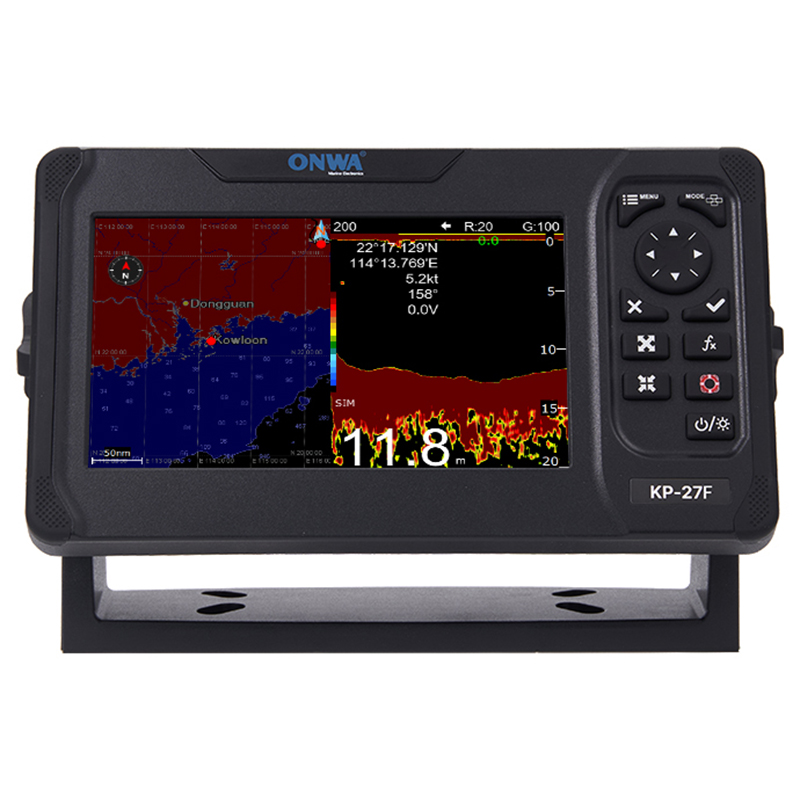 NEW KP-27F 7-inch GPS Chart Pl - огляд і ціна Fish Finder Gps