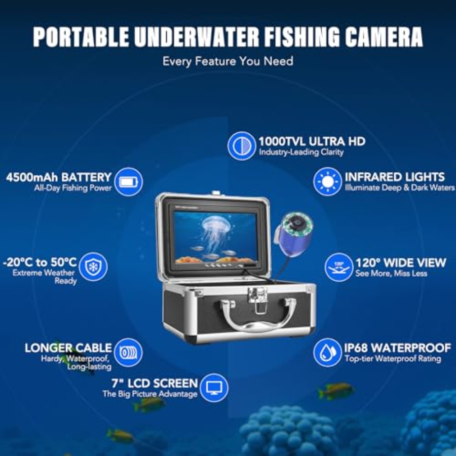 Portable fish finder for lake, - огляд і ціна Fish Finder Portable