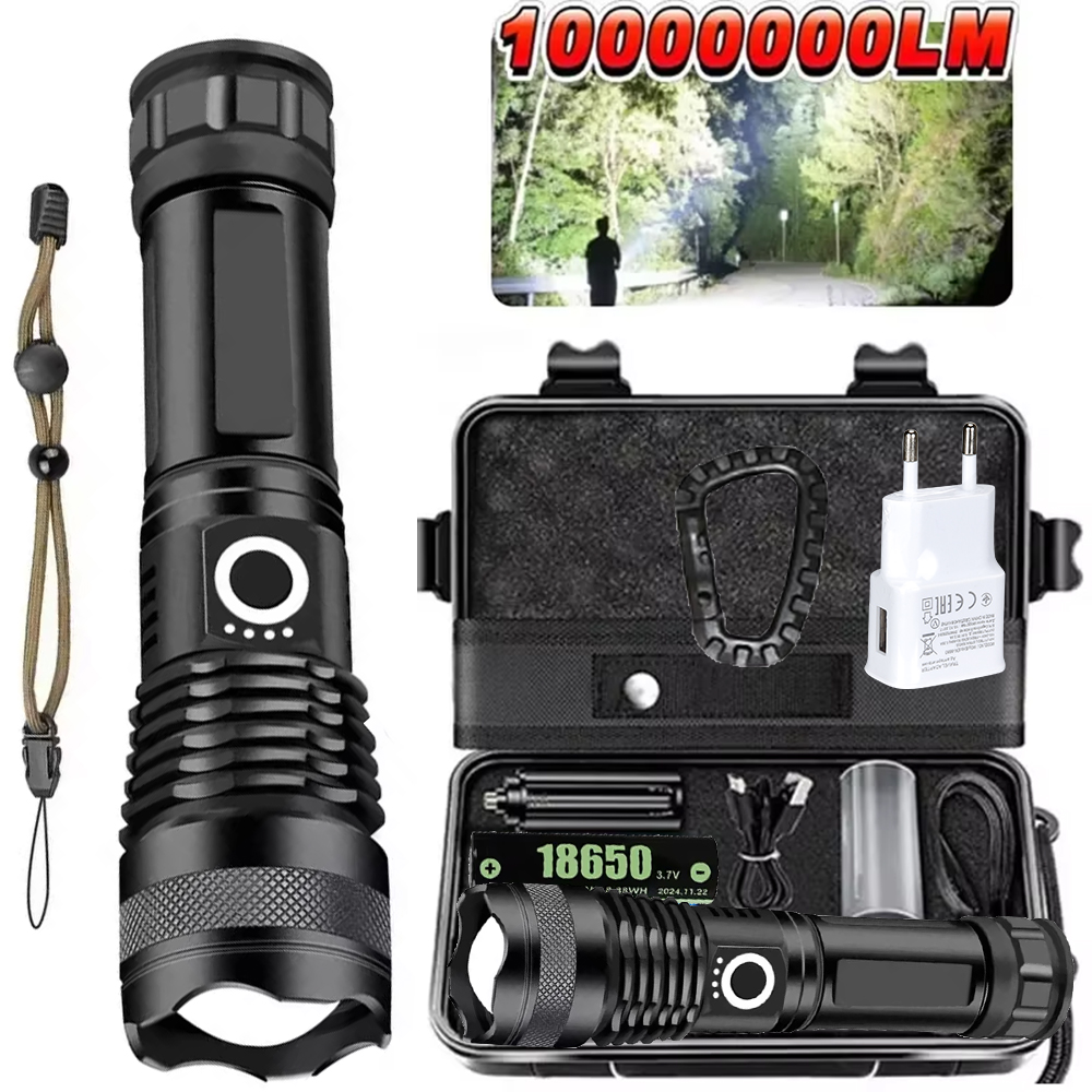 High Power LED Flashlight Rech - огляд і ціна Fishing Light