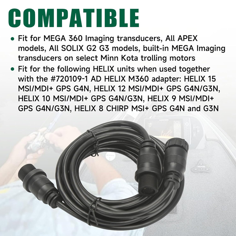 Fish Finders Adapter Cable 14  - огляд і ціна Fish Finder