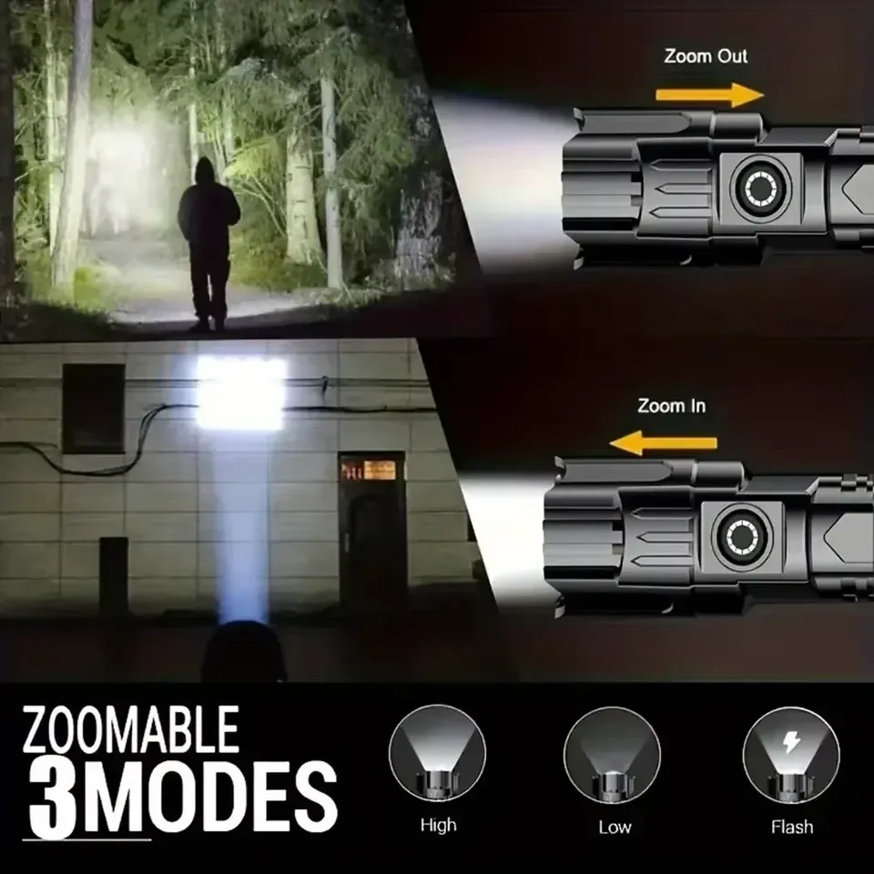 Super Bright LED Flashlight US - огляд і ціна Fish Finder Battery