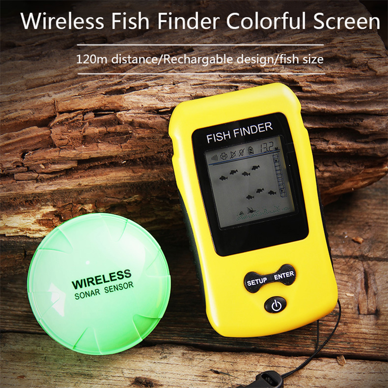 Brand New Colorful Wireless Fi - огляд і ціна Fish Finder Transducer